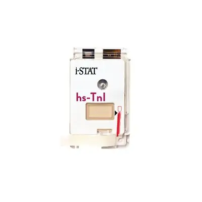 Abbott Point of Care - 09P81-25 General Chemistry Reagent i-STAT High-Sensitivity Troponin I CLIA Non-Waived For i-STAT 1 System 25 Tests