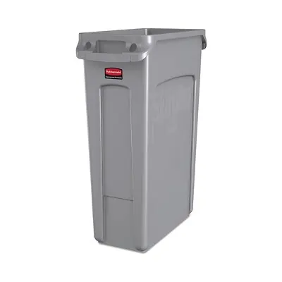 RJ Schinner Co FG354060GRAY - Trash Can Rubbermaid® Slim Jim® 92 Quart / 23 gal. Gray LLDPE Rectangular - 1/Each, 4/Case