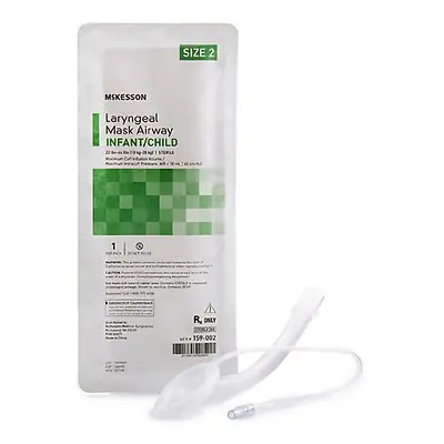 McKesson Brand - 159-002 McKesson Laryngeal Mask Airway Infant Child 22-44lbs Sterile 159-002