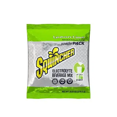 Kent Precision Foods - 159016008 Sqwincher® Powder Pack® Lemon-Lime Electrolyte Replenishment Drink Mix