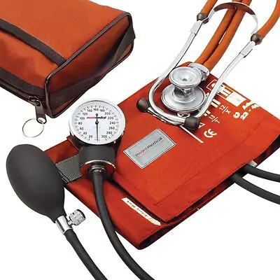 McKesson Brand - 768-641-11AORMM McKesson Blood Pressure Combo Kit with Sprague Stethoscope