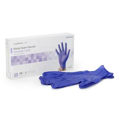 McKesson Brand - 14-6N38EC McKesson Confiderm® 3.0 Nitrile Exam Glove