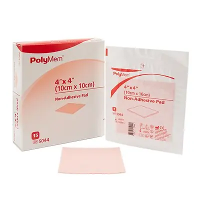 Ferris Manufacturing - 5044 PolyMem Foam Dressing Nonadhesive Without Border