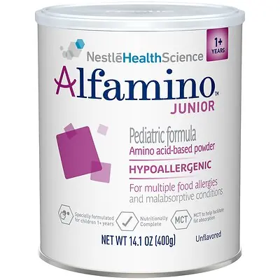 Nestle Healthcare Nutrition - 07613034787965 Alfamino Junior™ Amino Acid–Based Powder Pediatric Formula