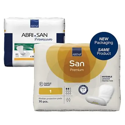 Abena North America - 9253 Abri-San™ Premium 1 Bladder Control Pad