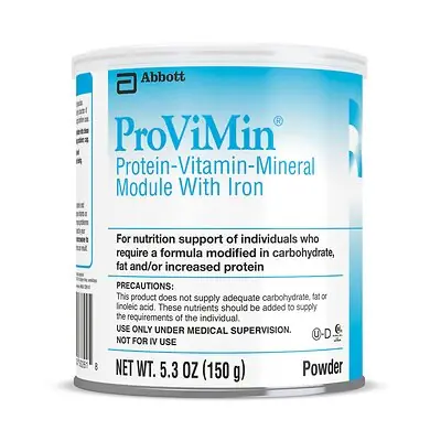Abbott Nutrition - 50260 ProViMin® Protein-Vitamin-Mineral Module with Iron