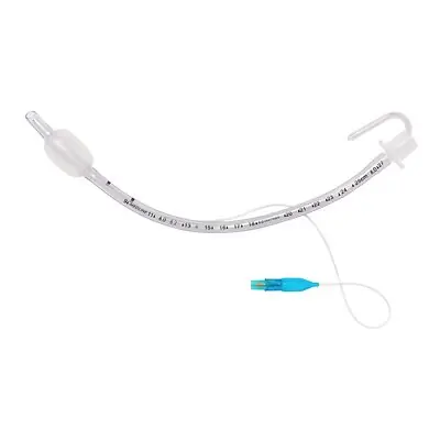 Medline - DYNJAETC60S Cuffed Endotracheal Tube Curved 6.0 mm ID Adult Murphy Eye