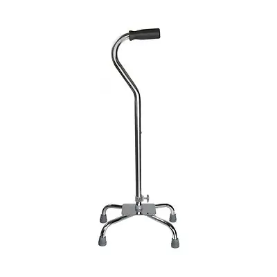 McKesson Brand - 146-10300-4 McKesson Steel Chrome Offset Quad Cane