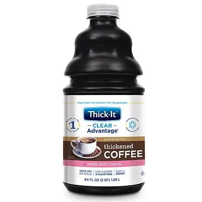 Kent Precision Foods - B466-A5044 Thick-It® Clear Advantage® Nectar Consistency Coffee Thickened Beverage