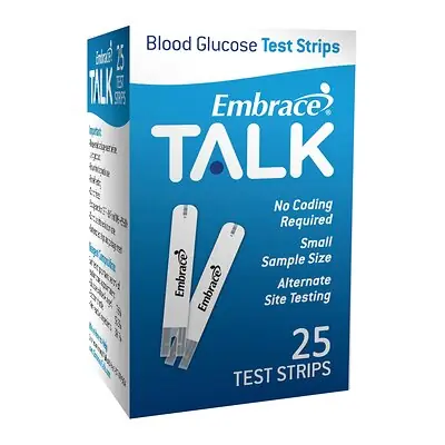Omnis Health - APX03AB0319 Omnis Health Embrace® Talk Blood Glucose Test Strips