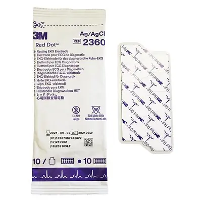 Solventum Corporation - 2360 3M™ Red Dot™ EKG Tab Electrode