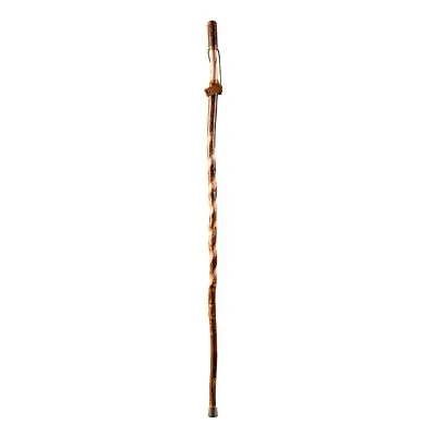 Mabis Healthcare - 602-3000-1281 Brazos™ Twisted Hickory Rustic Walking Stick