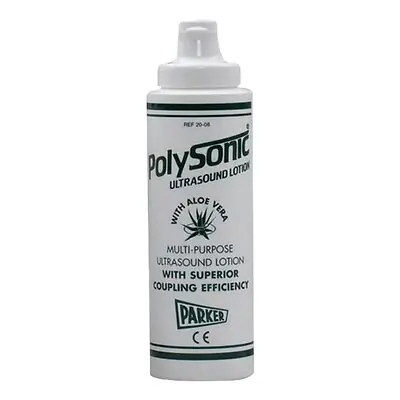 Parker Labs - 20-08 Ultrasound Lotion Polysonic® Conductive Lotion 8.5 oz. Bottle