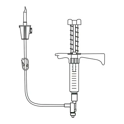 B. Braun - 513506 Fluid Dispensing System Multi-Ad* Up to 10mL NonDEHP Dual Check Valve