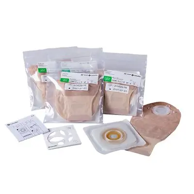 ConvaTec - 423559 Ostomy Pouch Natura® One-Piece System Mold to Fit 1-3/4 Inch Stoma Drainable