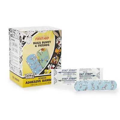 Dukal - 1085737 Looney Tunes™ Stat Strip® Bugs Bunny /Daffy Duck Adhesive Strip