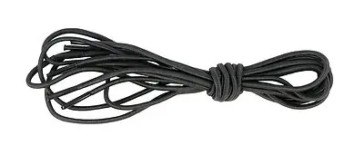 Fabrication Enterprises - 86-1125 Shoelaces Black Elastic