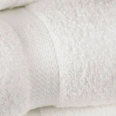 Standard Textile - 46311100 Bath Towel EuroTouch® 27 X 54 Inch Cotton White Reusable