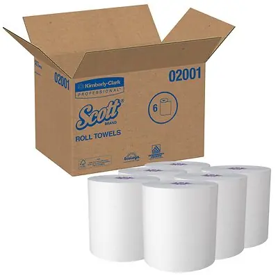 Kimberly Clark - 02001 Scott® Essential White Paper Towel