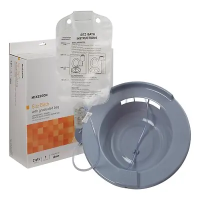 McKesson Brand - 146-RTLPC23234 McKesson Round Sitz Bath