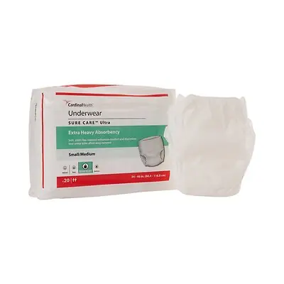 Cardinal - 1430A Sure Care™ Ultra Extra Heavy Absorbent Underwear