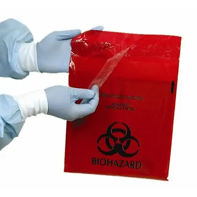 Unimed - Midwest - MRWB142316 Stick on Biohazard Waste Bag