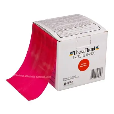 Performance Health - 091026897 Exercise Resistance Band TheraBand® Red 6 Inch X 50 Yard Medium Resistance