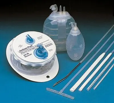 Cardinal - SU130-1323 Wound Drain Tube Jackson-Pratt® Round Type Without Trocar 15 Fr. Size Sterile