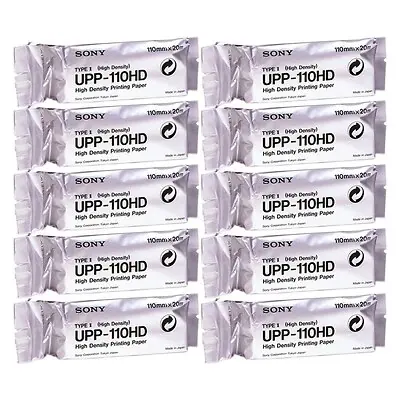 Nissha Medical Tech - 30751542 Ultrasound Video Paper Sony® Roll Black and White High Density Without Grid