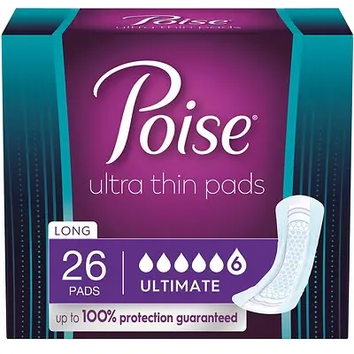 Kimberly Clark - 54356 Poise® Fresh Protection™ Ultra Thin Pads