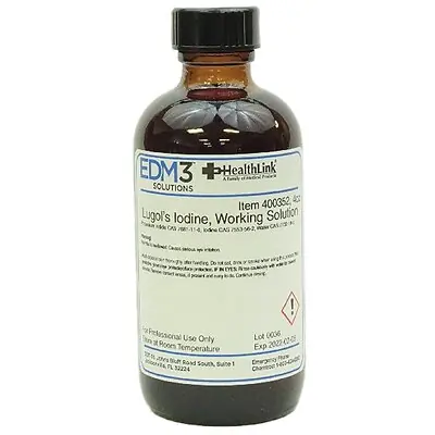 EDM 3 LLC - 400352 Lugol's Iodine Stain 4 oz.