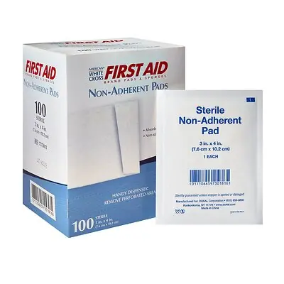 Dukal - 7575033 American® White Cross Nonadherent Dressing