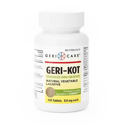 Geri-Care - 451-01-GCP Geri-Care® Geri-Kot Senna Concentrate Natural Vegetable Laxative