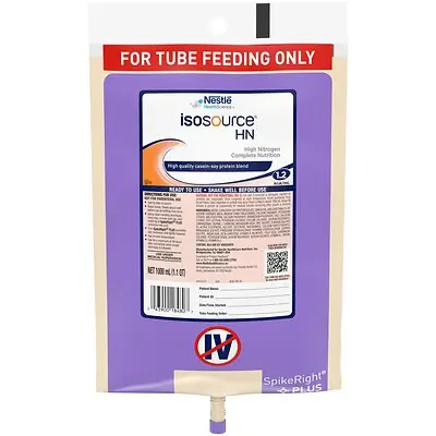 Nestle Healthcare Nutrition - 10043900184804 Isosource® HN Tube Feeding Formula