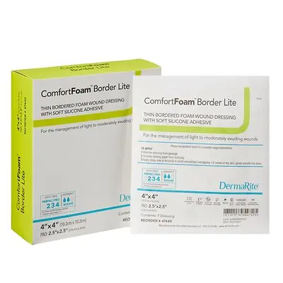 Sion Brands LLC - 47440 ComfortFoam™ Border Lite Thin Bordered Foam Wound Dressing
