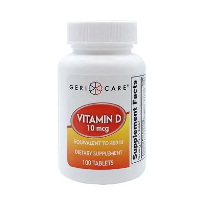 Geri-Care - 874-01-GCP Geri-Care® Vitamin D-3 Supplement