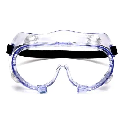 Pyramex - G205 Protective Goggles Pyramex® Fit Over Uncoated Clear Tint Polycarbonate Lens Clear Frame Elastic Strap One Size Fits Most