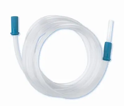 Medline - DYND50253 Suction Tubing Clear 1/4 Inch I.D. 20 Foot Length PVC Sterile