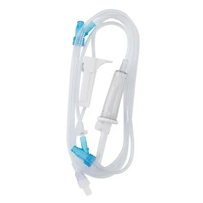 B. Braun - 352639 Primary IV Administration Set SafeDay™ Gravity 2 Ports 15 Drops / mL Drip Rate Without Filter 84 Inch Tubing Solution Without Flow Regulator