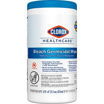 The Clorox Company - 35309 Clorox Healthcare® Bleach Germicidal Wipes