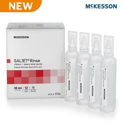 McKesson Brand - 1724 McKesson Saljet® Rinse