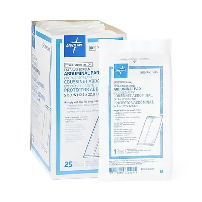 Medline - PRM21450 Caring® Sterile Abdominal Pad