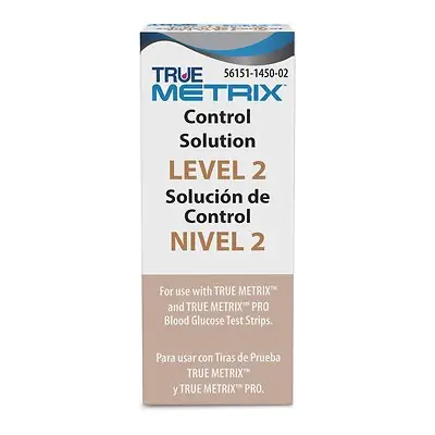 Trividia Health Inc - R5H01-2 Blood Glucose Control Solution TRUE METRIX® 3 mL Level 2