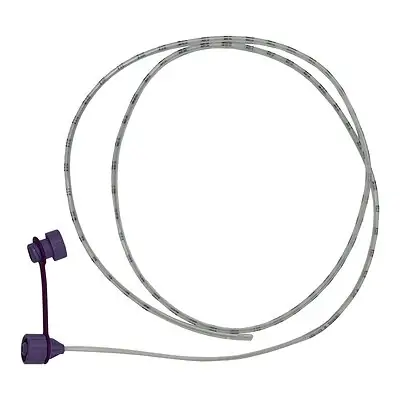 Vesco Medical - VED-89010EO Pediatric Nasogastric Feeding Tube with ENFit® Connector 10 Fr. 35 Inch Tube Polyurethane Sterile