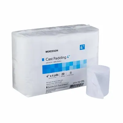 McKesson Brand - 16-CP4 McKesson White Polyester Cast Padding