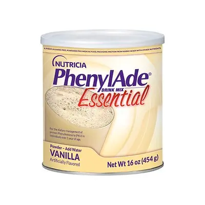 Nutricia North America - 200768 Oral Supplement PhenylAde®60 Vanilla Flavor Powder 16 oz. / 454 Gram Canister