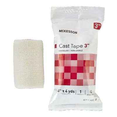 McKesson Brand - 115-3 McKesson White Cast Tape