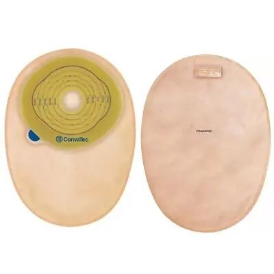 ConvaTec - 421687 Esteem™+ One-Piece Closed End Opaque Filtered Ostomy Pouch