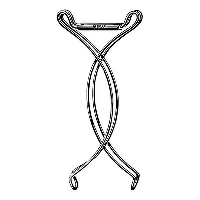 Sklar - 85-6450 Penile Clamp Sklar® Stockman-Zipser Stainless Steel