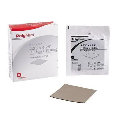 Ferris Manufacturing - 1044 PolyMem® Nonadhesive Silver Foam Dressing